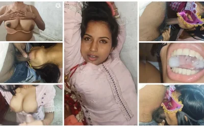 Season 58: After Fucking Mouth Husband Dropping His Cock Water in My Mouth